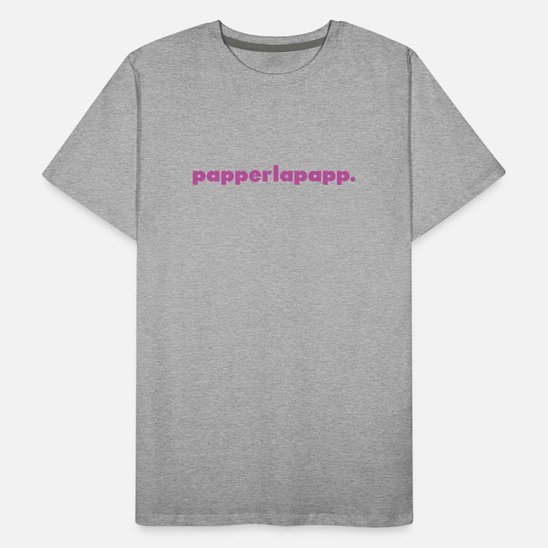 papperlapapp. Männer Premium Bio T-Shirt