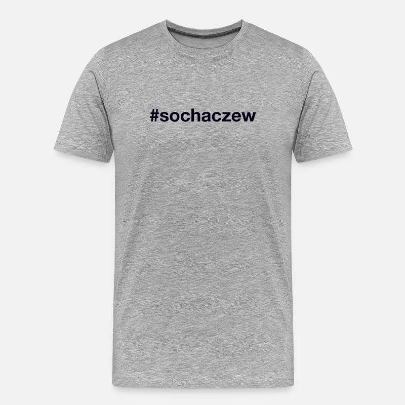 Sochaczew Polska Polen - Männer Premium Bio T-Shirt - Grau meliert