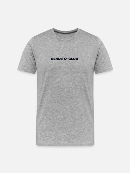 Bendito Club - Männer Premium Bio T-Shirt - Grau meliert