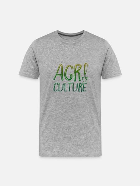 Agriculture - Agriculture - Men's Premium Organic T-Shirt - heather grey