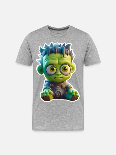 Bébé - T-shirt bio Premium Homme - gris chiné