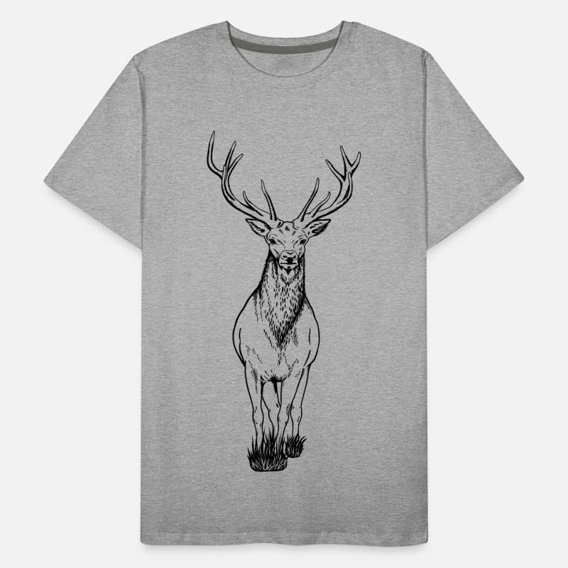 Deer Men's Premium Organic T-Shirt