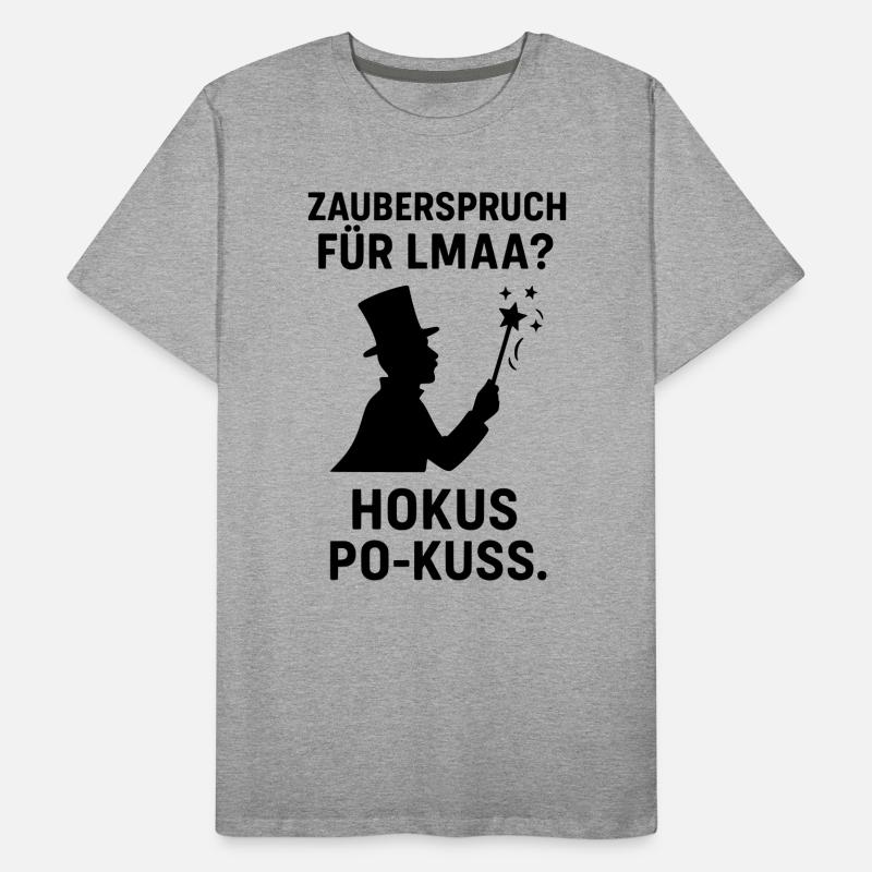 Sort LMAA hocus-pocus T-shirt bio Premium Homme