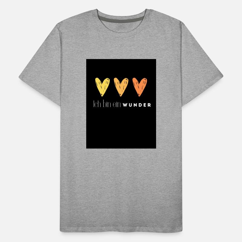 Ich bin ein Wunder Männer Premium Bio T-Shirt