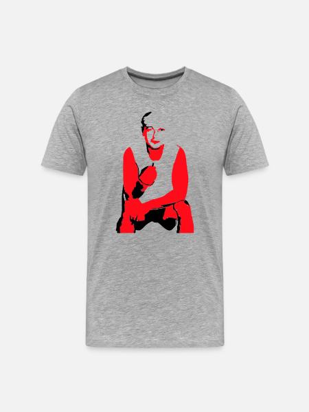 Frère - T-shirt bio Premium Homme - gris chiné