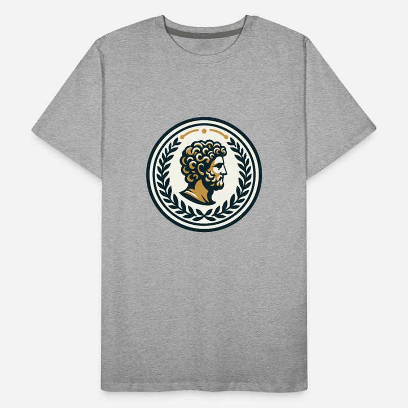 Marcus Aurelius the philosopher Men's Premium Organic T-Shirt