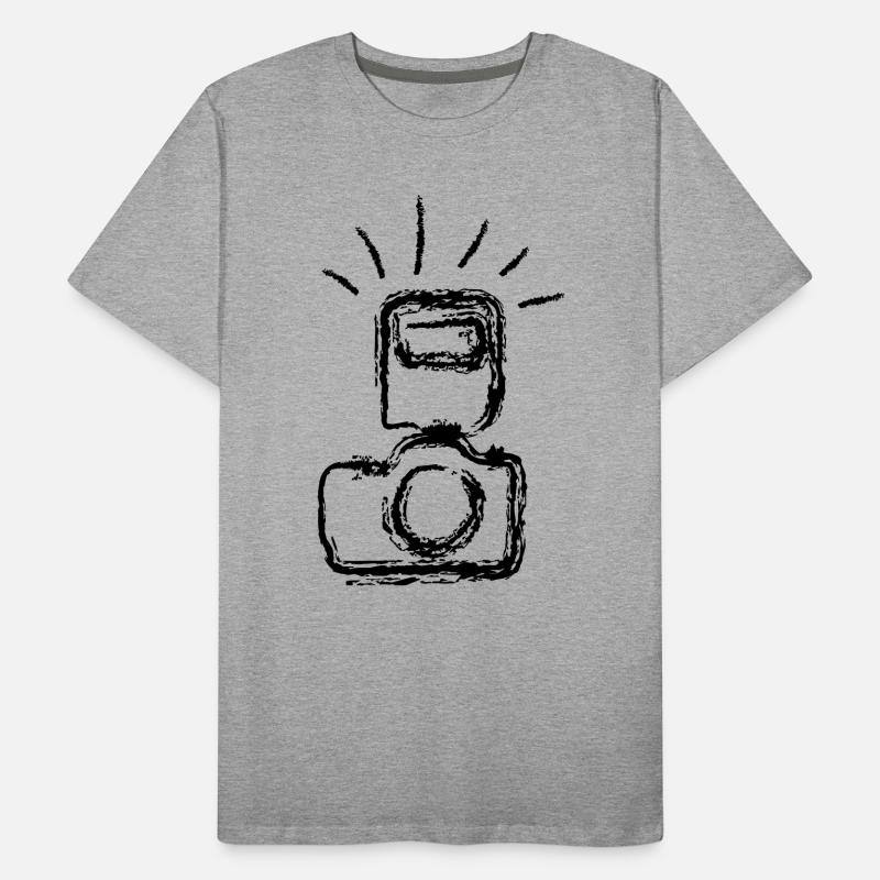 camera Men's Premium Organic T-Shirt