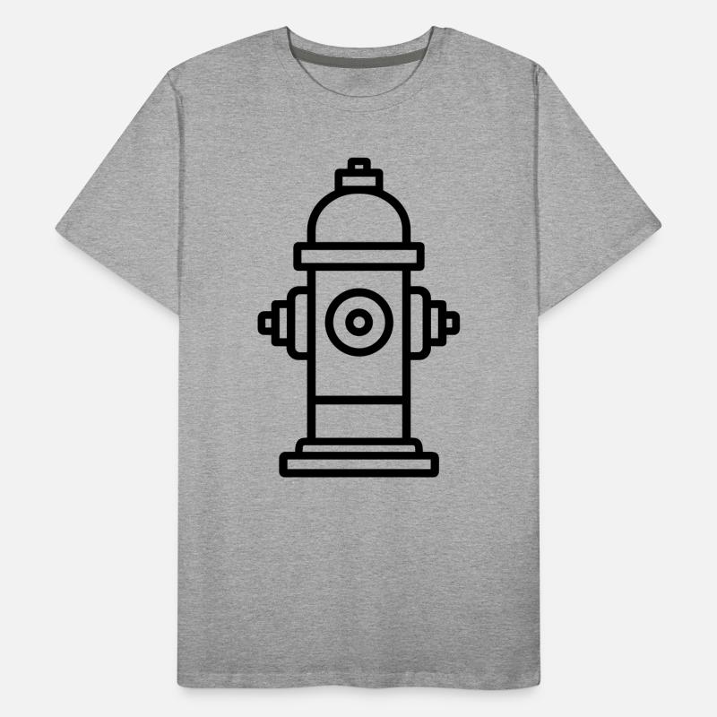 Fire hydrant Men's Premium Organic T-Shirt