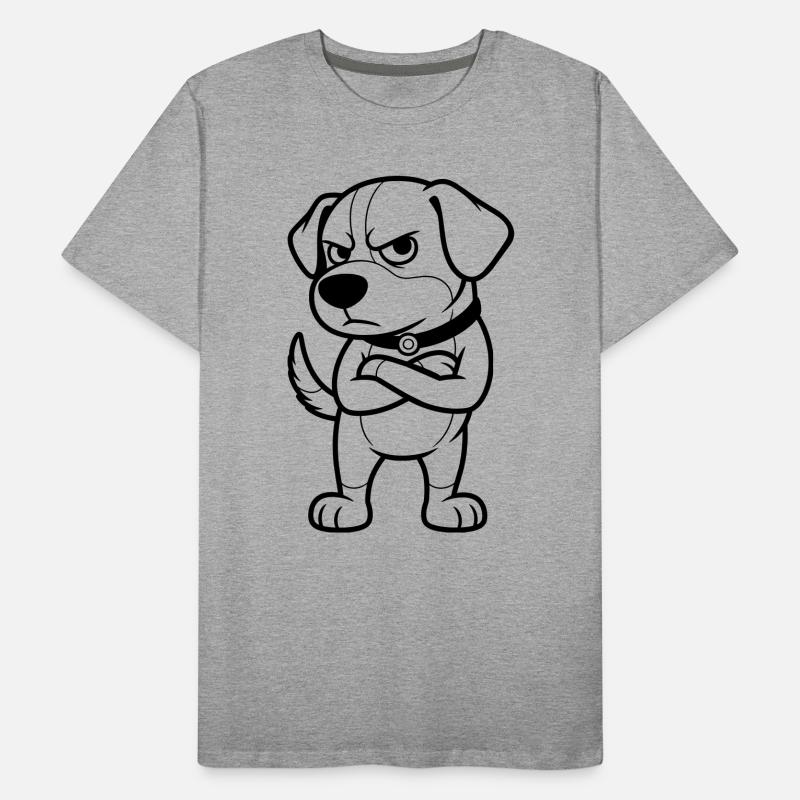 grumpy dog Men's Premium Organic T-Shirt