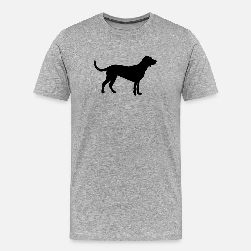 Cäthe shape - Männer Premium Bio T-Shirt - Grau meliert