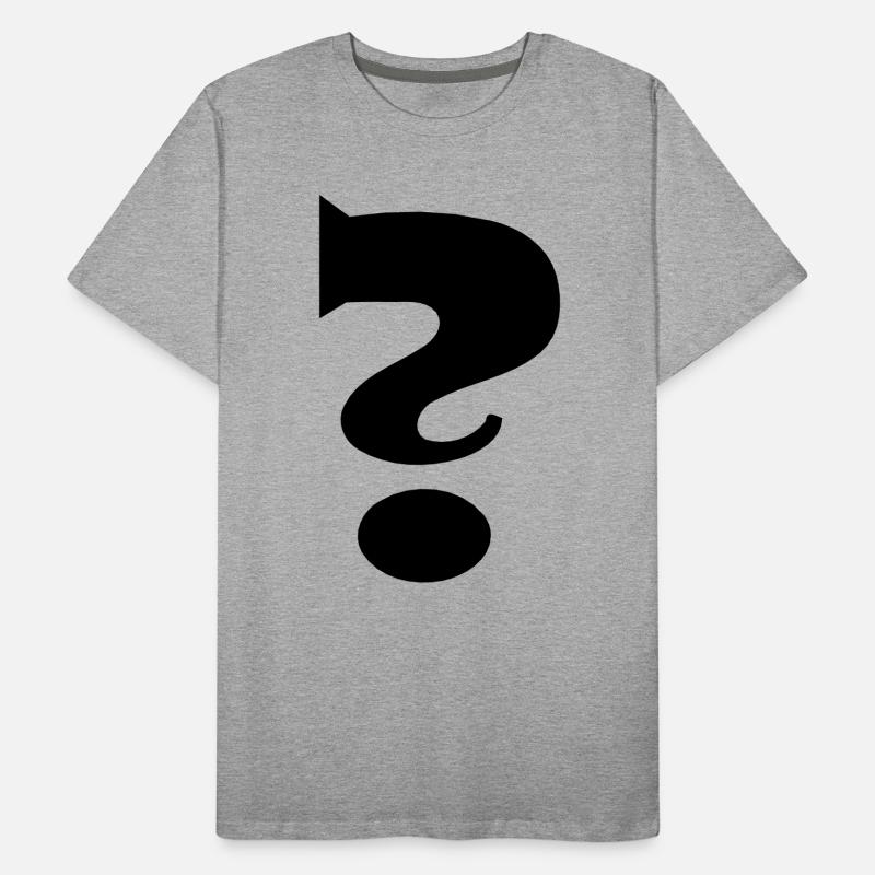 Point d'interrogation T-shirt bio Premium Homme
