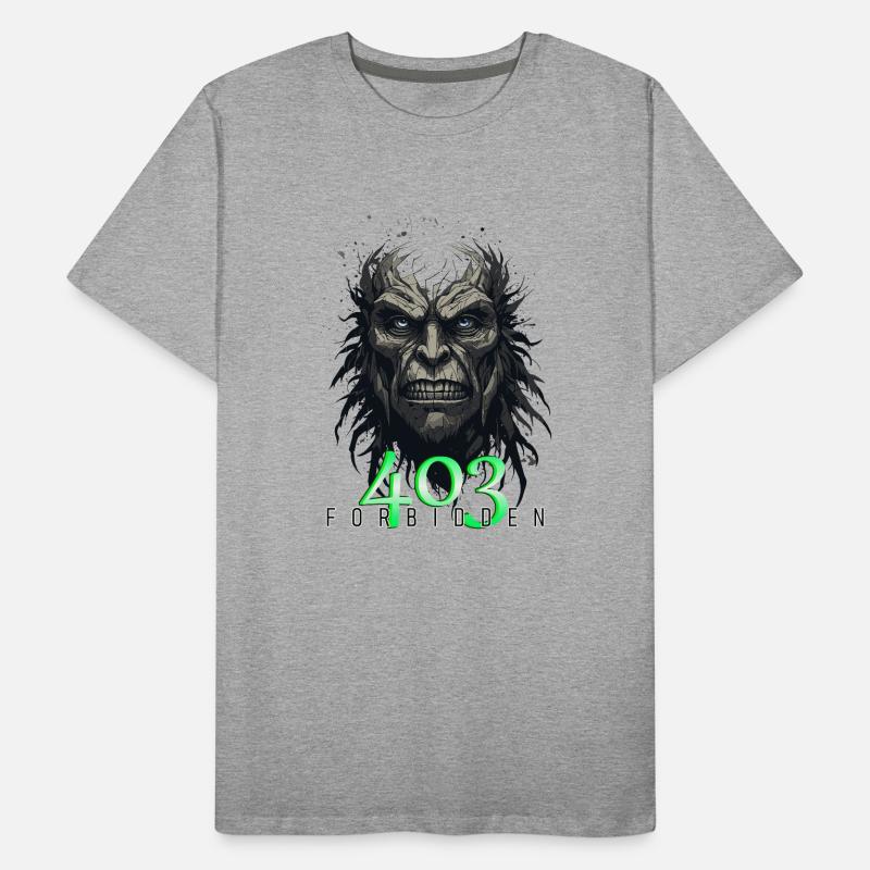 Fehlercode 403 - Forbidden Männer Premium Bio T-Shirt