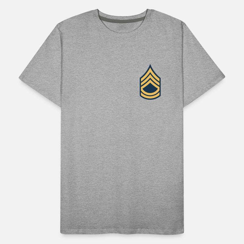 US Army Sergeant First Class OR7-E7 Männer Premium Bio T-Shirt