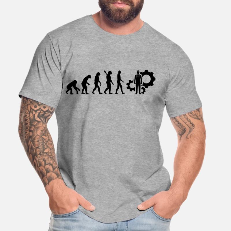 Evolution Techniker Technik b Männer Premium Bio T-Shirt