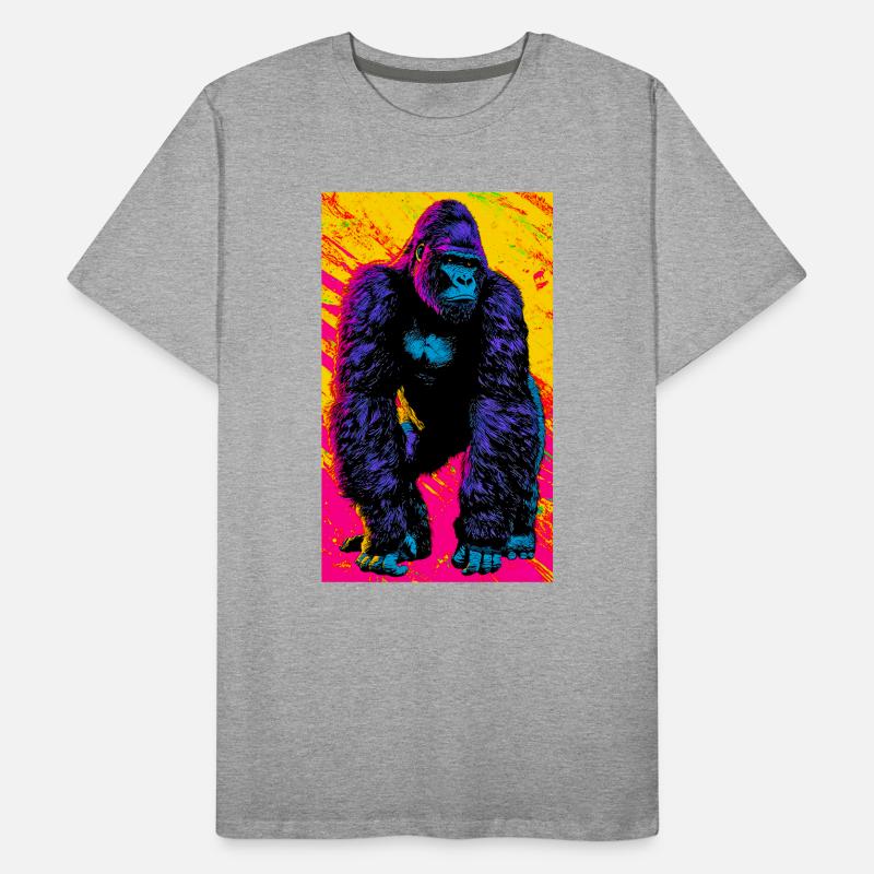gorille T-shirt bio Premium Homme