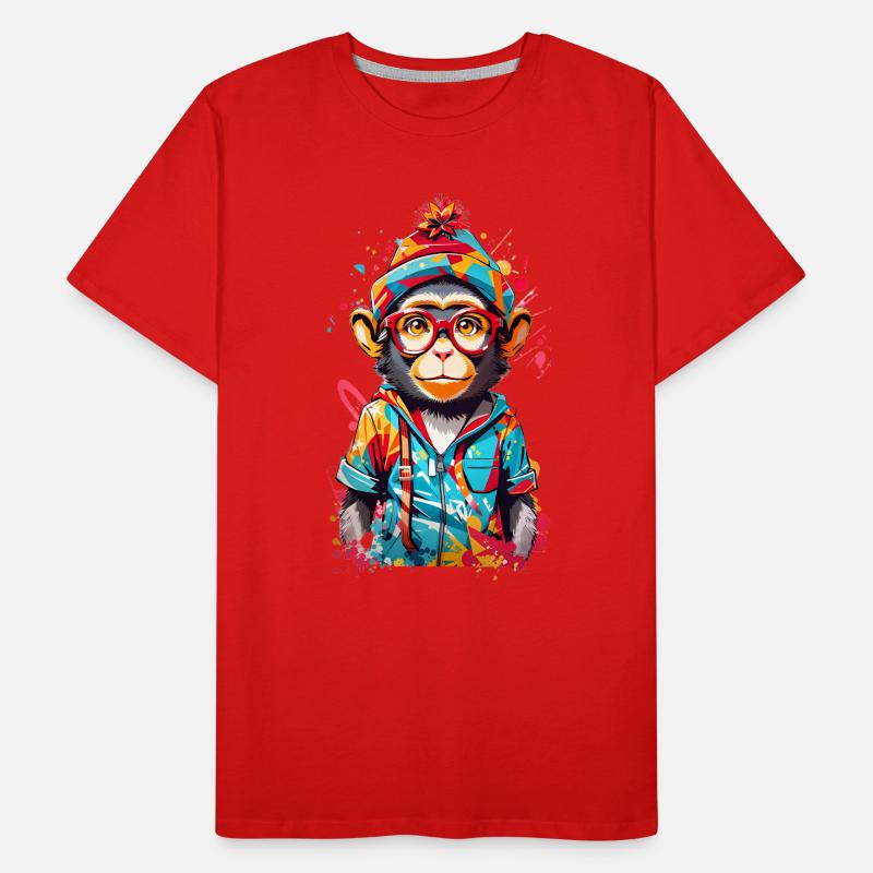 Singe cool T-shirt bio Premium Homme