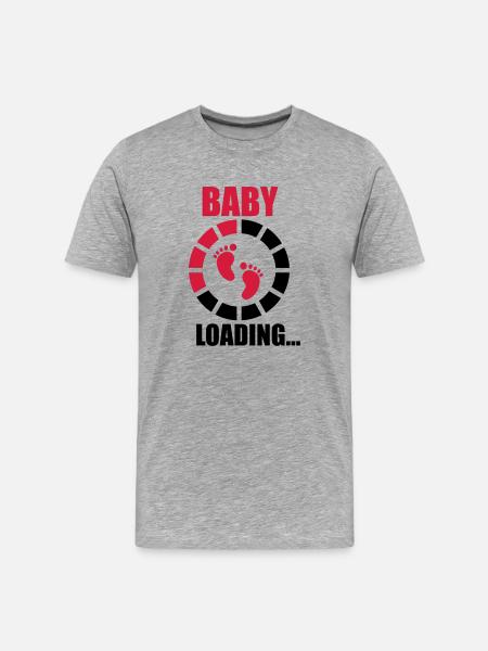 Baby loading - T-shirt bio Premium Homme - gris chiné