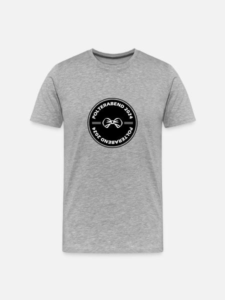 Polterabend 2024 - Männer Premium Bio T-Shirt - Grau meliert