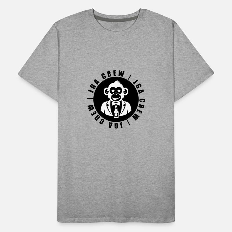 JGA Crew Affe Männer Premium Bio T-Shirt