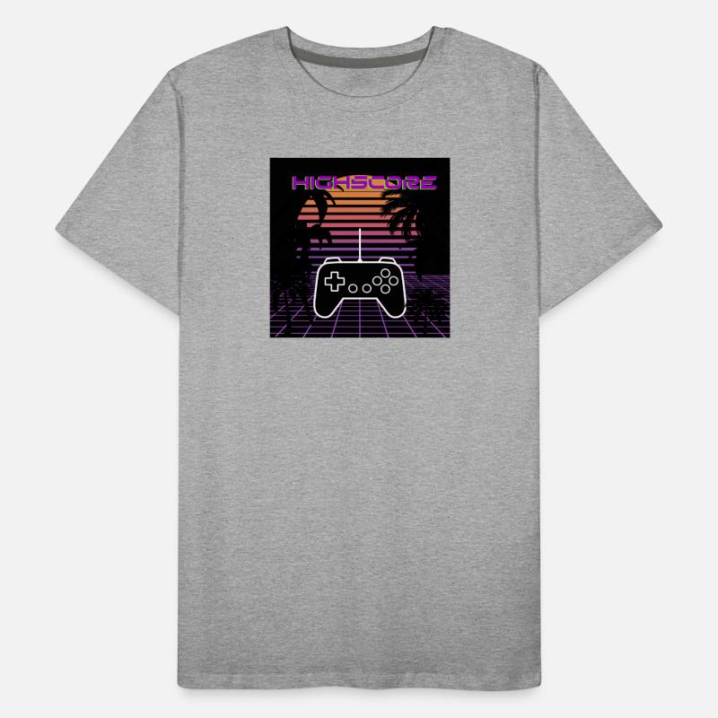 Note élevée T-shirt bio Premium Homme