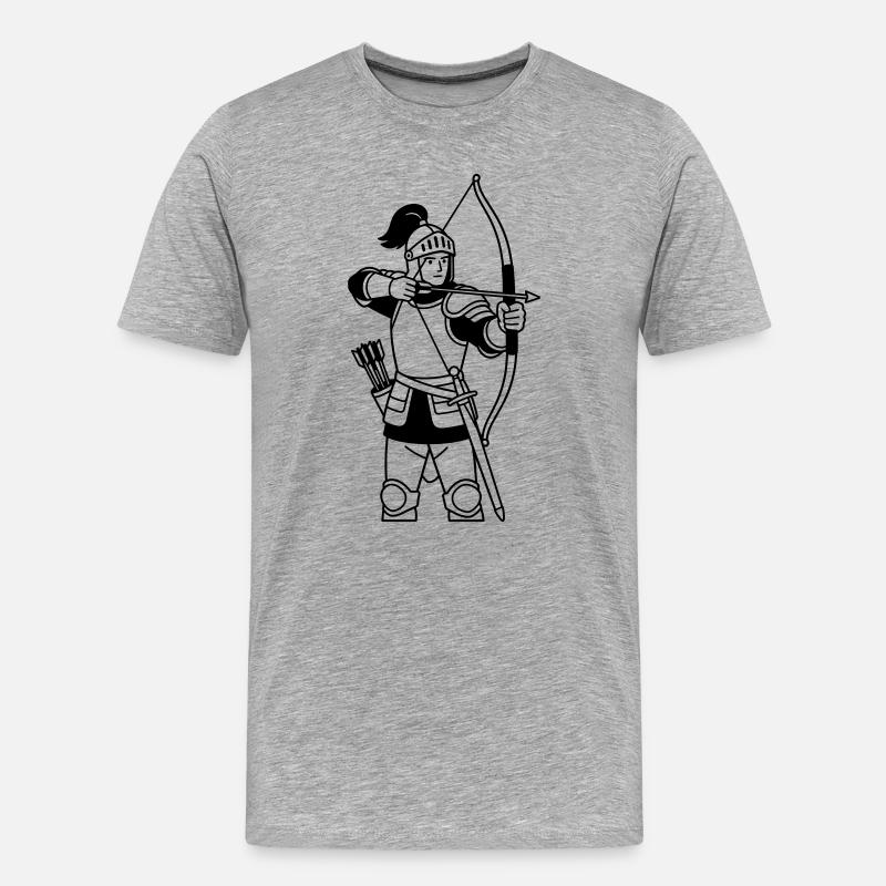 Sagittarius - Men's Premium Organic T-Shirt - heather grey