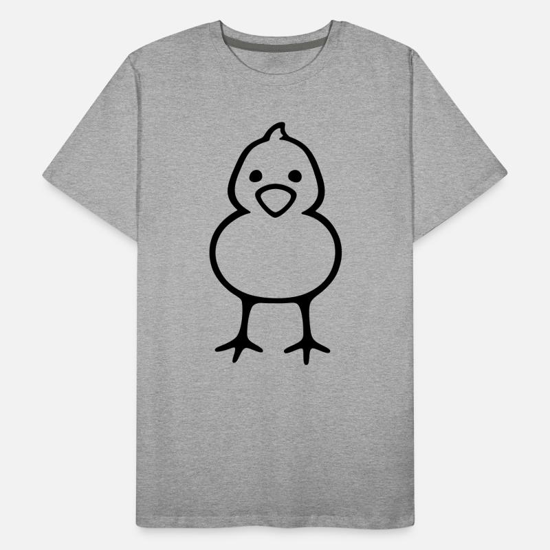 Chick Männer Premium Bio T-Shirt