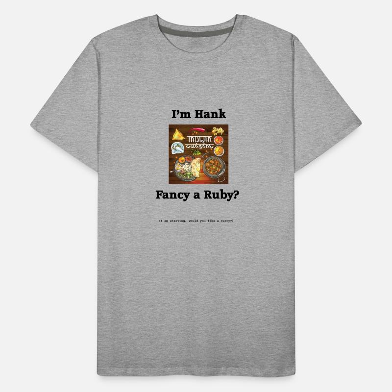 Ruby Men's Premium Organic T-Shirt