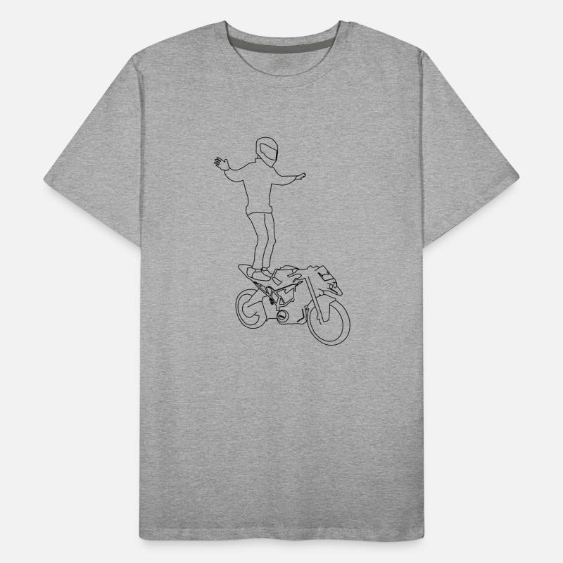 Lebensdauer Männer Premium Bio T-Shirt