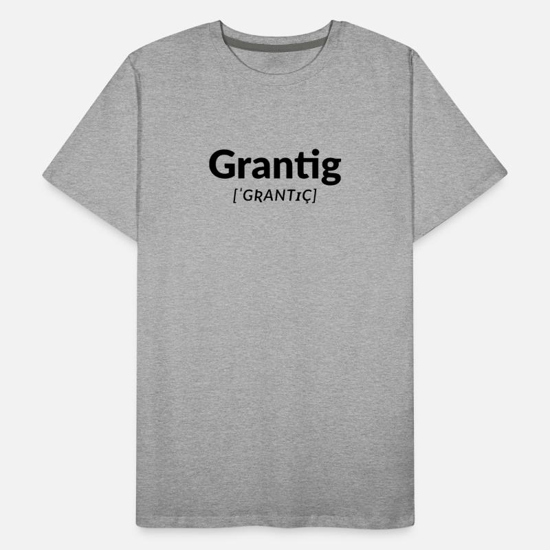 grumpy Men's Premium Organic T-Shirt