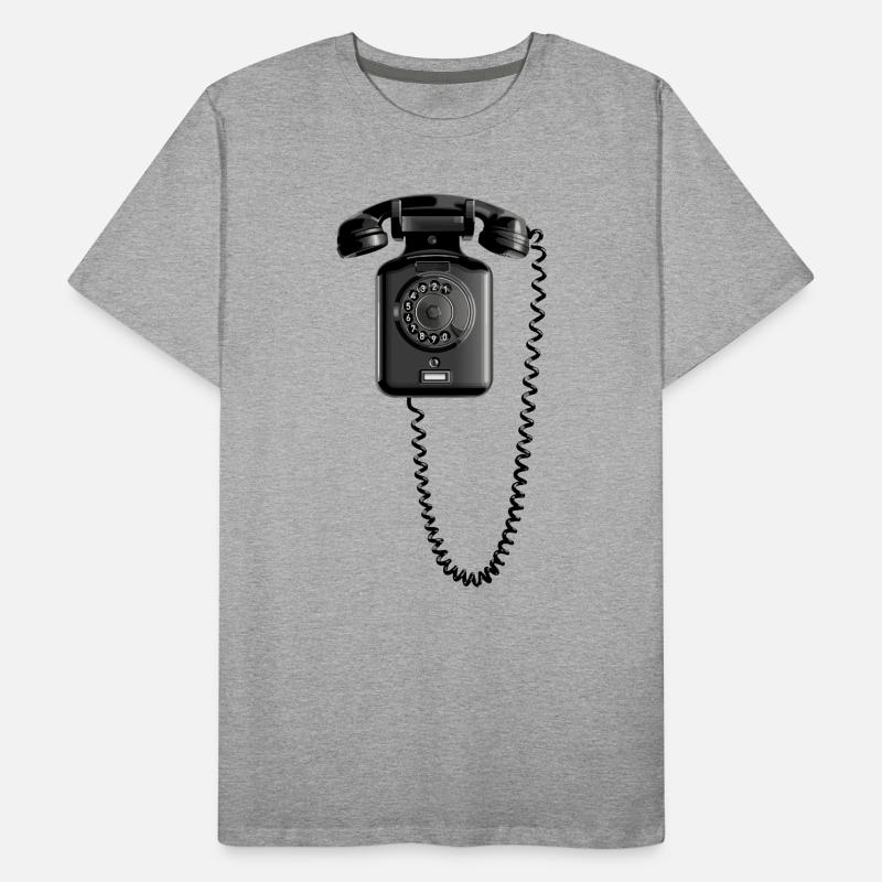 Mobile no thanks Men's Premium Organic T-Shirt
