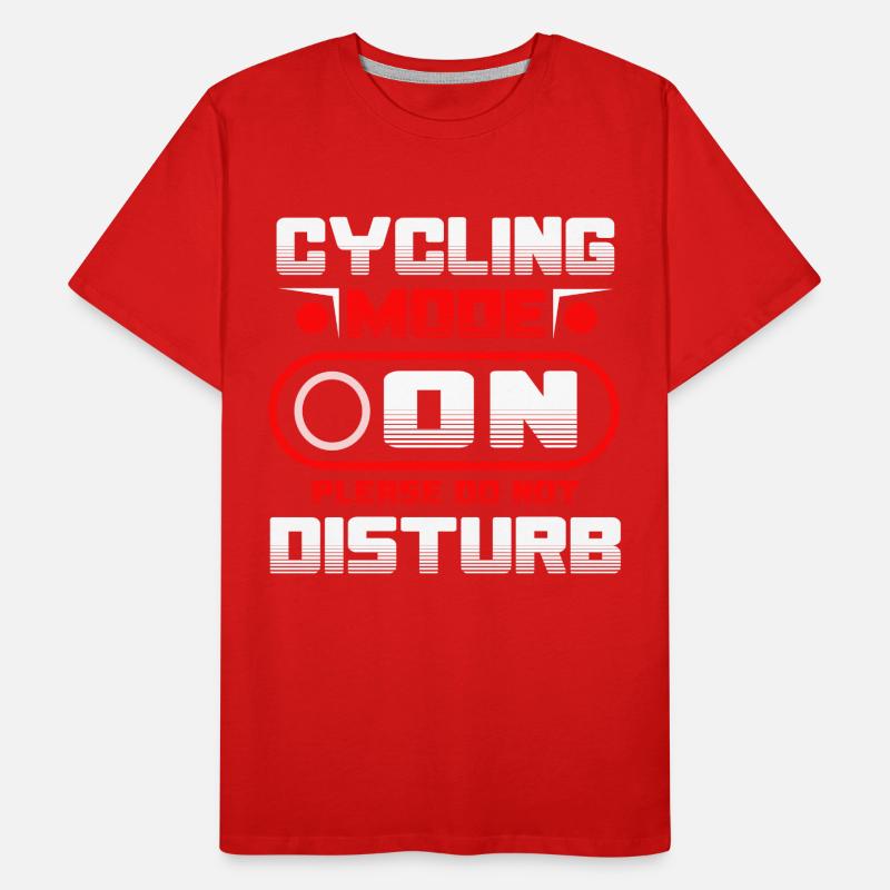 Cycling Mode On Please Do Not Disturb Männer Premium Bio T-Shirt