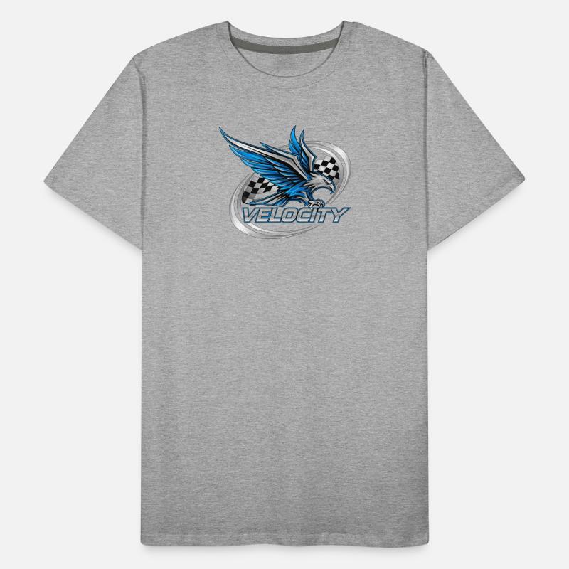Conception Speed Eagle Racing T-shirt bio Premium Homme