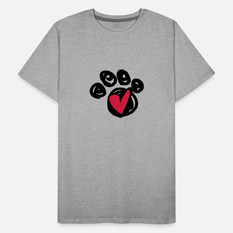 pfoterl Männer Premium Bio T-Shirt