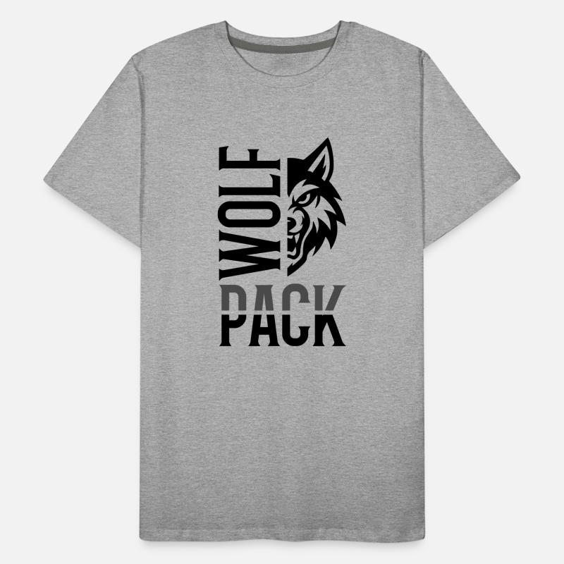 Wolf Pack Rudel Men's Premium Organic T-Shirt