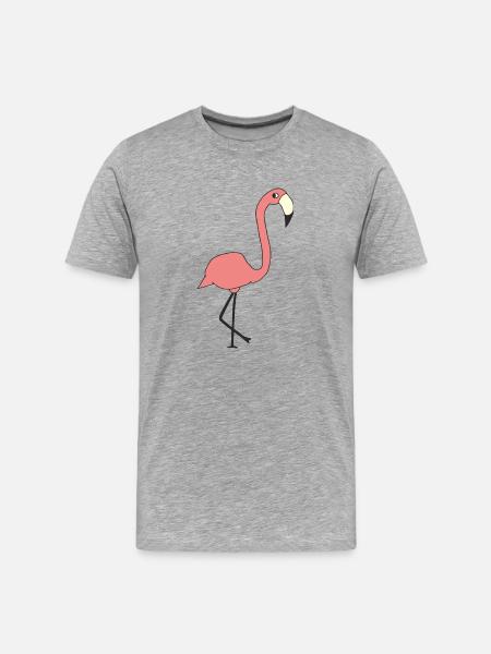 Flamant - T-shirt bio Premium Homme - gris chiné
