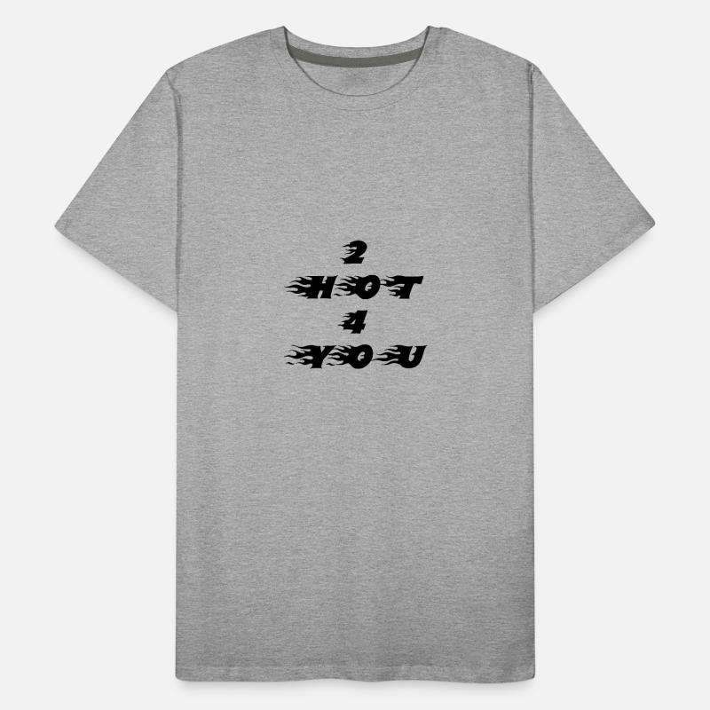 2 chaud 4 vous blck T-shirt bio Premium Homme