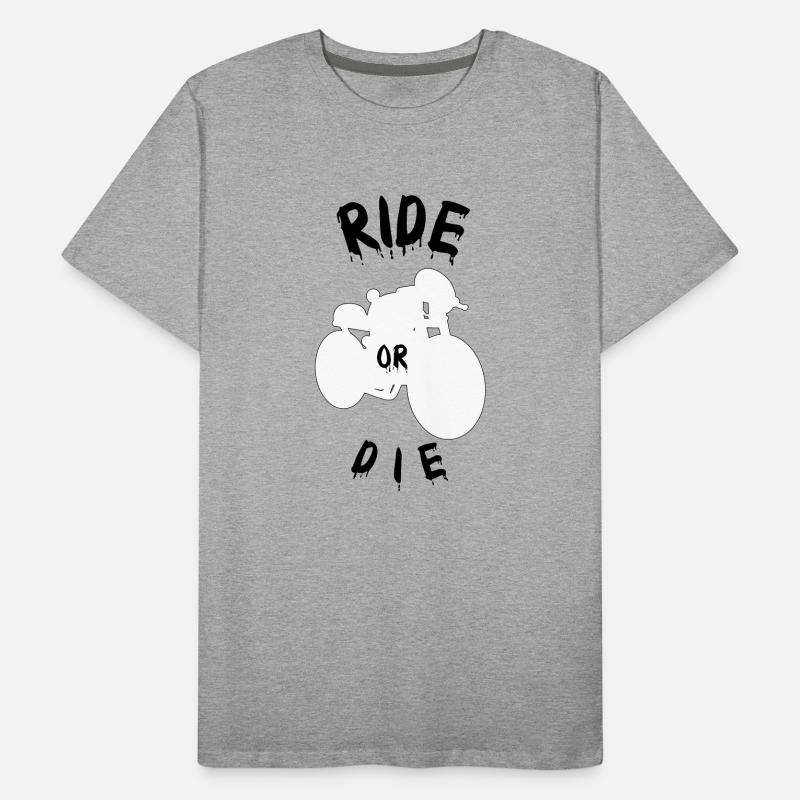 Reiten oder sterben Männer Premium Bio T-Shirt