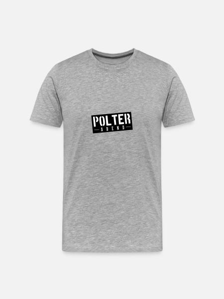 Polterabend Hochzeit Junggeselle - Männer Premium Bio T-Shirt - Grau meliert