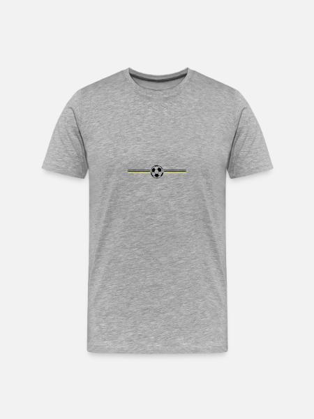 Soccer Championship Germany - Men's Premium Organic T-Shirt - heather grey