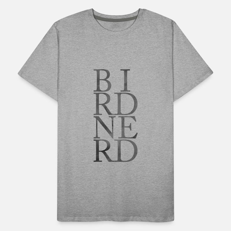 BIRDNERD Men's Premium Organic T-Shirt