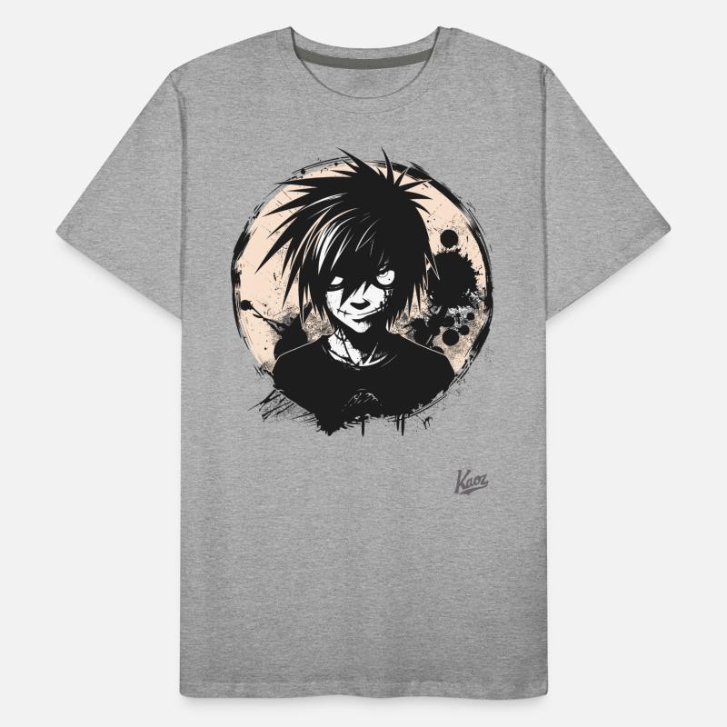 Emo Core: Bad Boy, böser Junge Männer Premium Bio T-Shirt