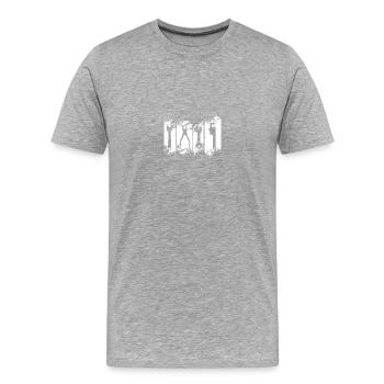 Mechaniker Schraubendreher Tuning Handwerker Zange - Männer Premium Bio T-Shirt - Grau meliert - Vorne - Damien (186cm)