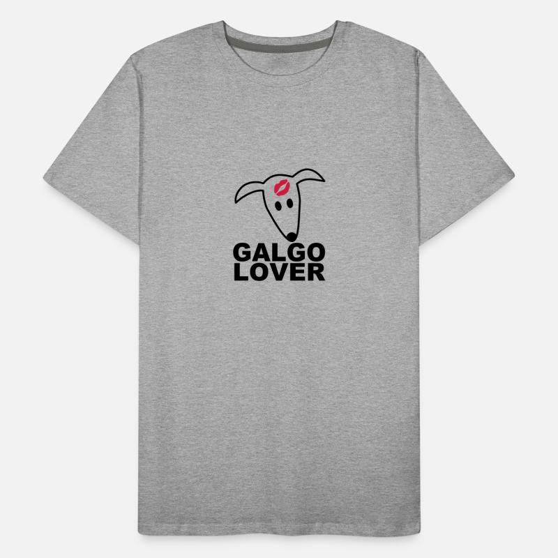 Galgolover Männer Premium Bio T-Shirt