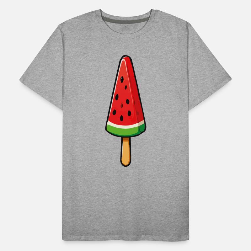 Glaces à la pastèque T-shirt bio Premium Homme
