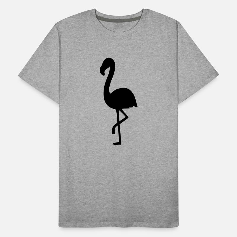 Flamingo 2 Männer Premium Bio T-Shirt