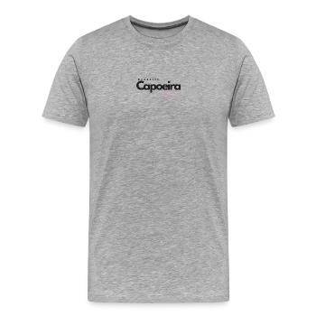 Brazilian Capoeira Flavour - Männer Premium Bio T-Shirt - Grau meliert - Vorne - Damien (186cm)