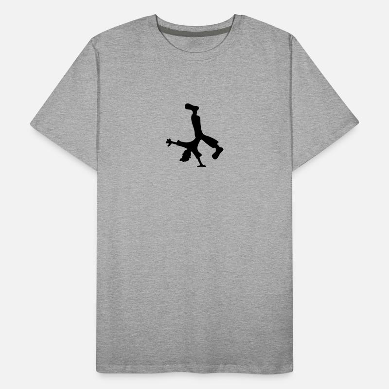 Breakdancer Männer Premium Bio T-Shirt