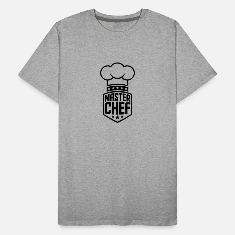 Logo Master Star Chef cool T-shirt bio Premium Homme