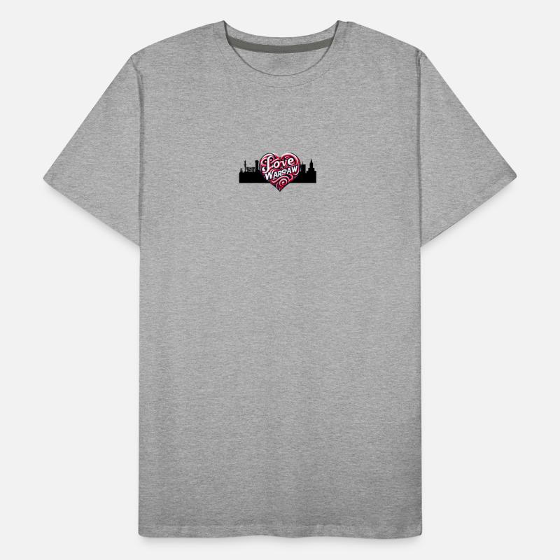 Varsovie, j’adore Varsovie T-shirt bio Premium Homme