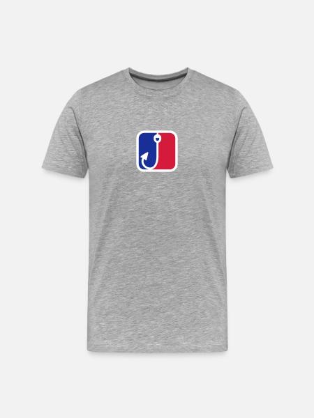 Fishing Sport - Men's Premium Organic T-Shirt - heather grey